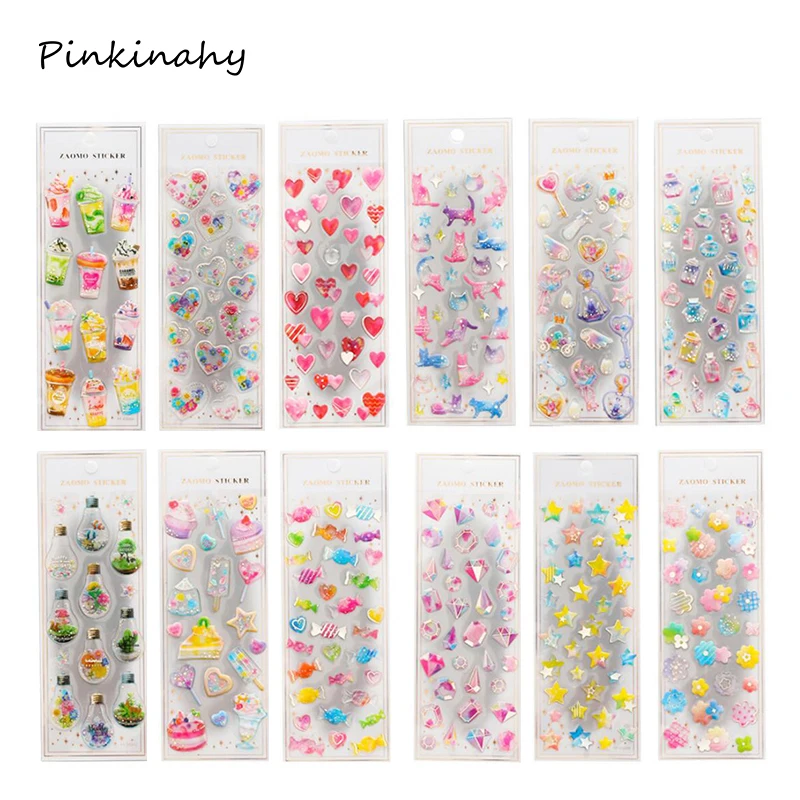Прекрасный торт луна сердце Голдинг мерцание ежедневно декоративные наклейки из бумаги васи Скрапбукинг палочка этикетка канцелярские наклейки для дневника, альбома