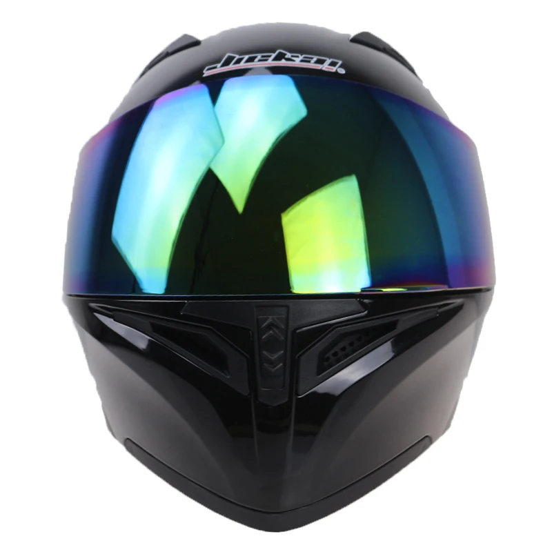 Мотоциклетный шлем 4 вида стекла с двойными линзами на все лицо для езды