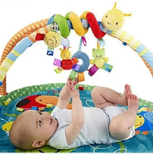 Baby Stroller Hanging Toys Animal Plush Rattles Infant Bell Bed Toy Doll Soft | Игрушки и хобби