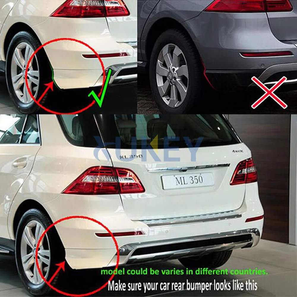 Брызговики для Benz M Class ML W166 2012 2015 ML300 ML350 ML500 W 2013 2014|mud flaps|splash guardmud flap accessories |