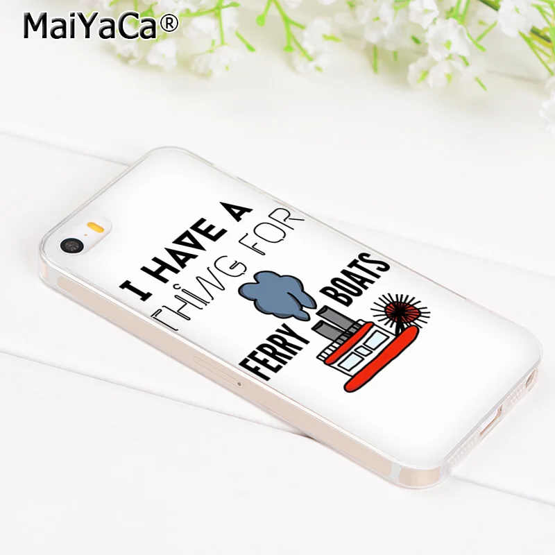 MaiYaCa милые гревые цитаты супер прозрачные мягкие чехлы для телефонов iPhone 8 7 6 6S Plus X