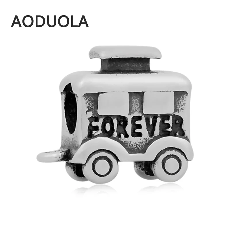 2 шт./партия бусины из нержавеющей стали для браслета Pandora | Украшения и аксессуары