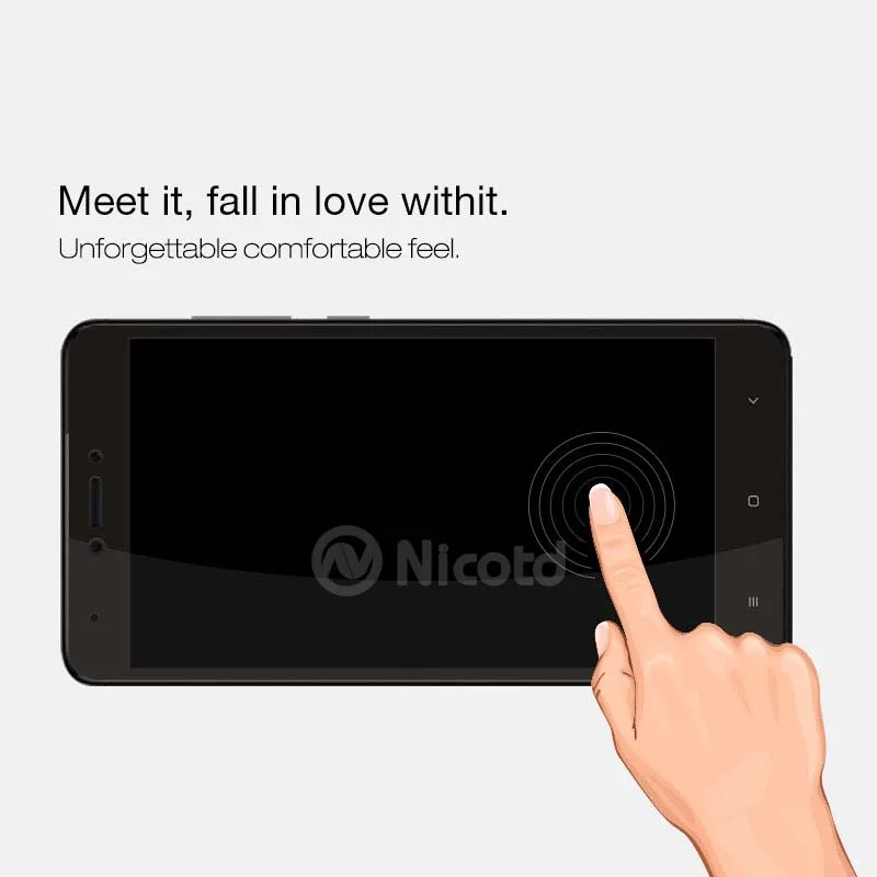 Закаленное стекло Nicotd с полным покрытием Защита экрана для Xiaomi Mi MAX 2 MIX mix2s Redmi 4 Pro 4X