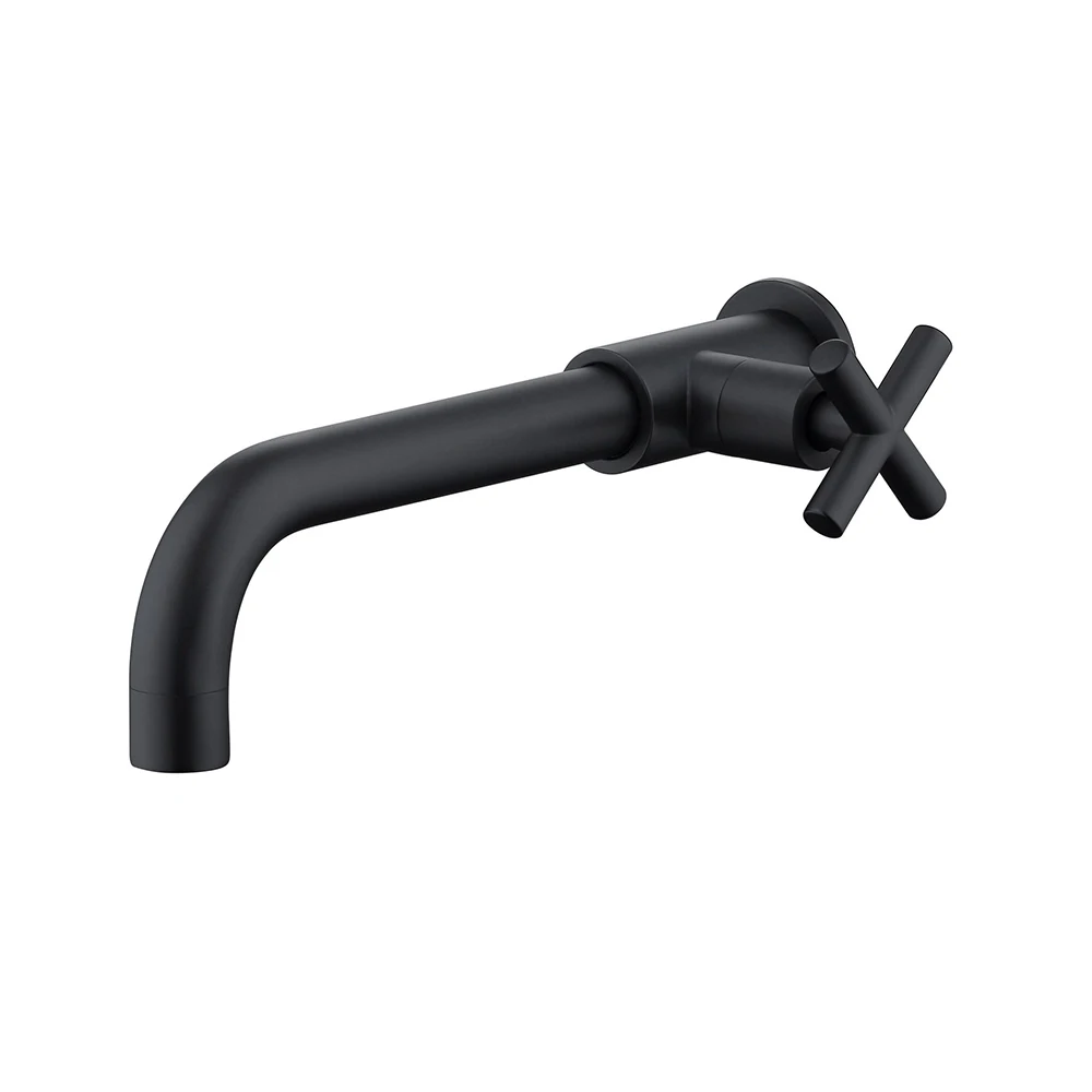 Splashproof ванная комната настенный длинный Швабра кран для бассейна один холодный