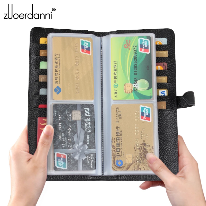 Чехол из натуральной кожи для мужчин и женщин модный футляр кредитных карт с