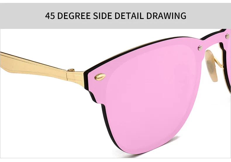 Мужские и женские солнцезащитные очки JackJad брендовые дизайнерские с заклепками в