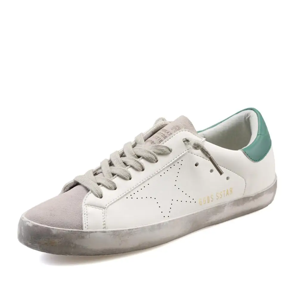 2018 Новый Брендовая дизайнерская обувь Гусь звезда Золотая Повседневная из