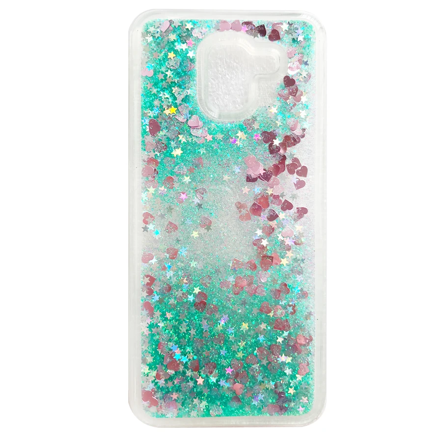 Силиконовый чехол с жидким песком для Samsung Galaxy J6 J4 Plus A8 A9 A7 2018 S9 S8 S10 S10e Note 9 8 A3 A5 A6 J3 J5