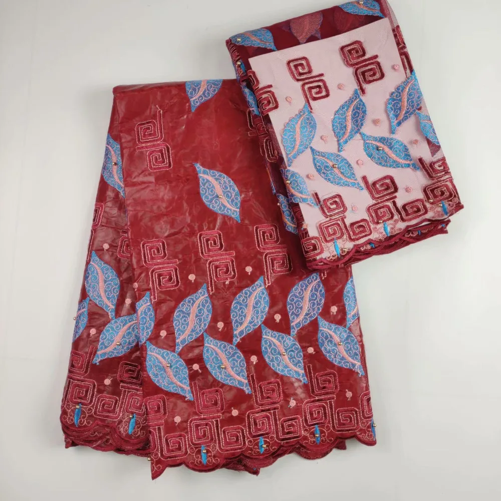 Новый дизайн Африканский Базен Riche кружева для шитья и вышивки африканских ткань