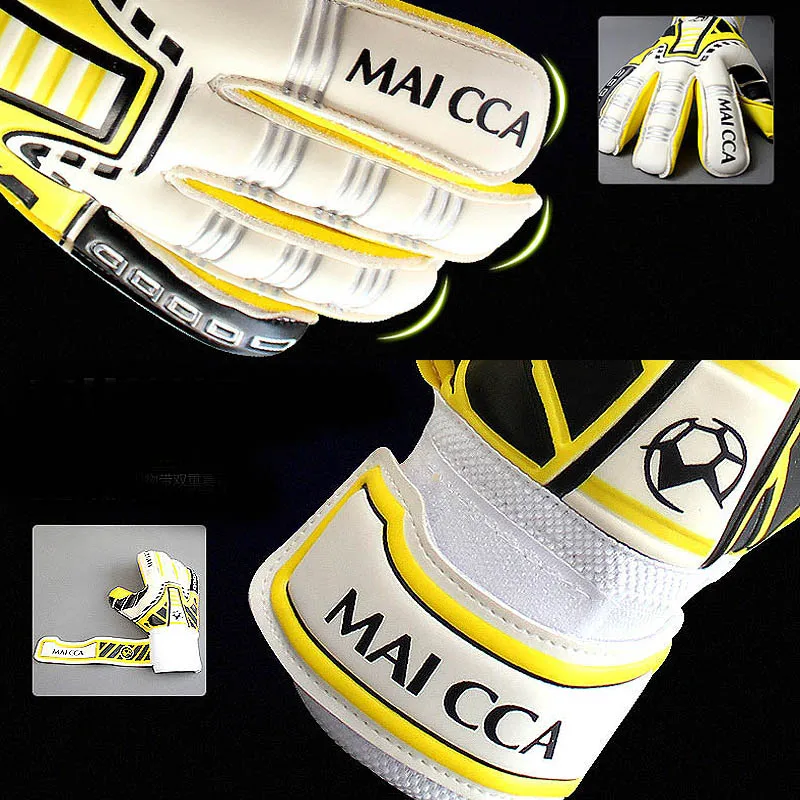 Тренировочные перчатки для вратаров MAICCA профессиональные защиты пальцев