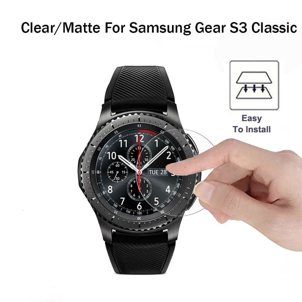 Пленка для Samsung Gear S3 Frontier/Классическая Защитная пленка экрана 9H 2.5D HD из мягкого