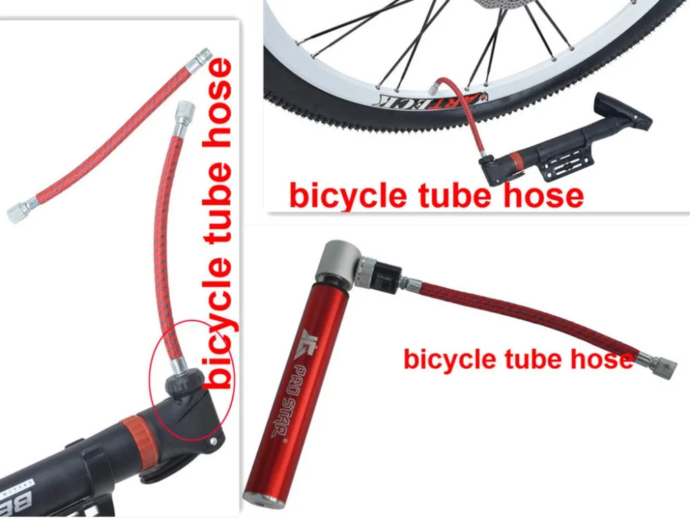 1 шт. велосипедный воздушный шланг для шин Трубчатый Адаптер соединитель клапана