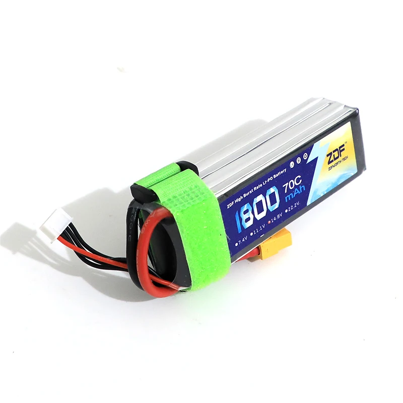 ZDF 14 8 V 4S 1500mah 100C max 200C 1800mah 70C 140C Lipo аккумулятор с разъемом XT60 для RC FPV Racer | Игрушки и