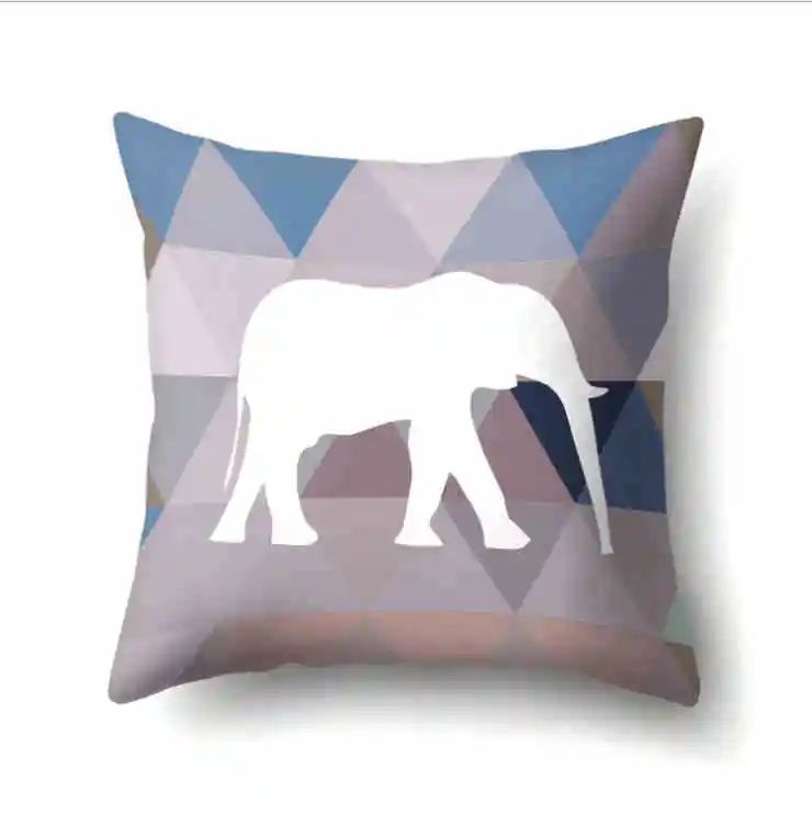 HGLEGYW Полиэстеровая наволочка для подушки Геометрическая Прямоугольная подушка