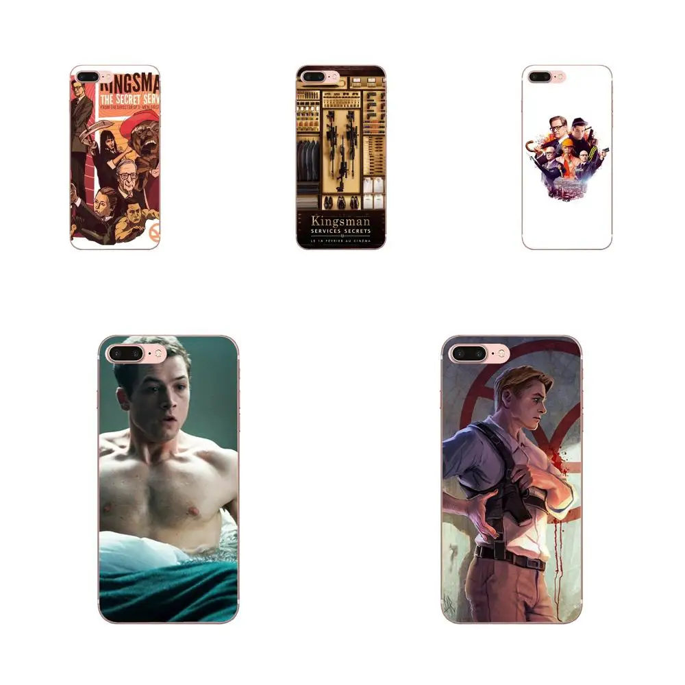 Милый Логотип Kingsman The Secret Service из ТПУ для Huawei P7 P8 P9 P10 P20 P30 Lite Mini Plus Pro 2017 2018