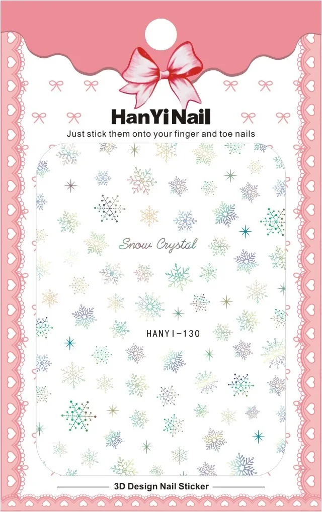HanYiNail 104-134 Новинка Весна счастливый кот фантазия цветы ногти искусство стикер Harajuku обертки для ногтей наклейки Советы маникюрные наклейки
