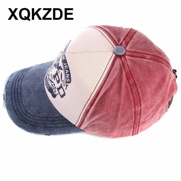 XQKZDE 7 Color Cotton baseball caps NYPD Fitted Hip Hop Casual hat gorras 5 panel snapback wash hats men women unisex CF01 | Аксессуары