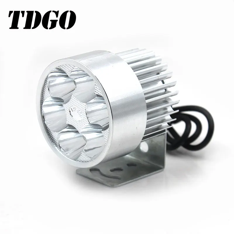 TDGO 1 шт. 8 V 80 Супер легкий 1080LM мотоцикл светодиодный фар локомотивный прожектор