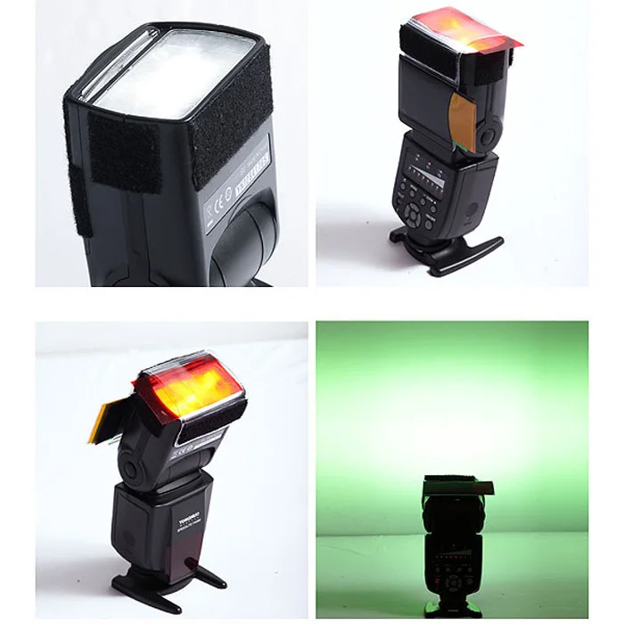 Набор универсальных цветных фильтров Speedlite 12 шт. для камеры лампа вспышки