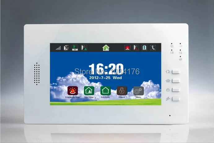 Funk 868 МГц alarmsystem gsm домашняя система охранной сигнализации немецкий язык меню дом