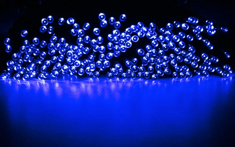 Новинка 100 светодиодная гирлянда для праздничного освещения Сказочная лампа на