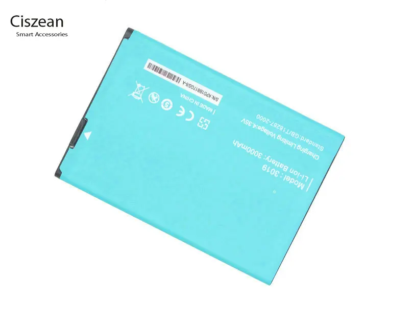 Сменный аккумулятор Ciszean 3019 для Ulefone L55 Be Pro 2 3000 мАч батареи + код отслеживания|battery