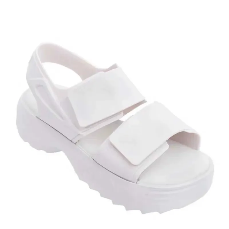 Melissa/оригинальные летние женские босоножки с пряжкой удобные сандалии на