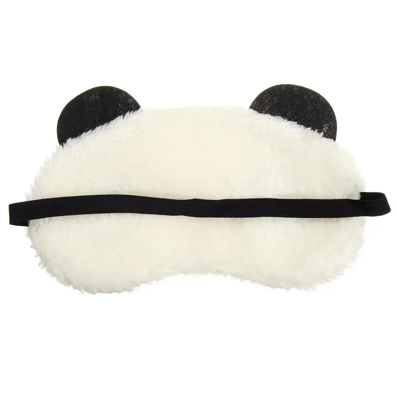 Новое поступление красивые мягкие с рисунком панды Спящая Eye Mask Тенты Симпатичные сон Тенты завязанными глазами Новинка Путешествия пижамы светло-крышка