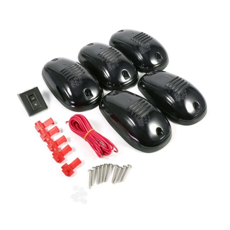 

LED CAB light amber 5pcs set 4x4 offroad SUV truck ATV pick-up roof marker signal warning lamp DRL car running lights
