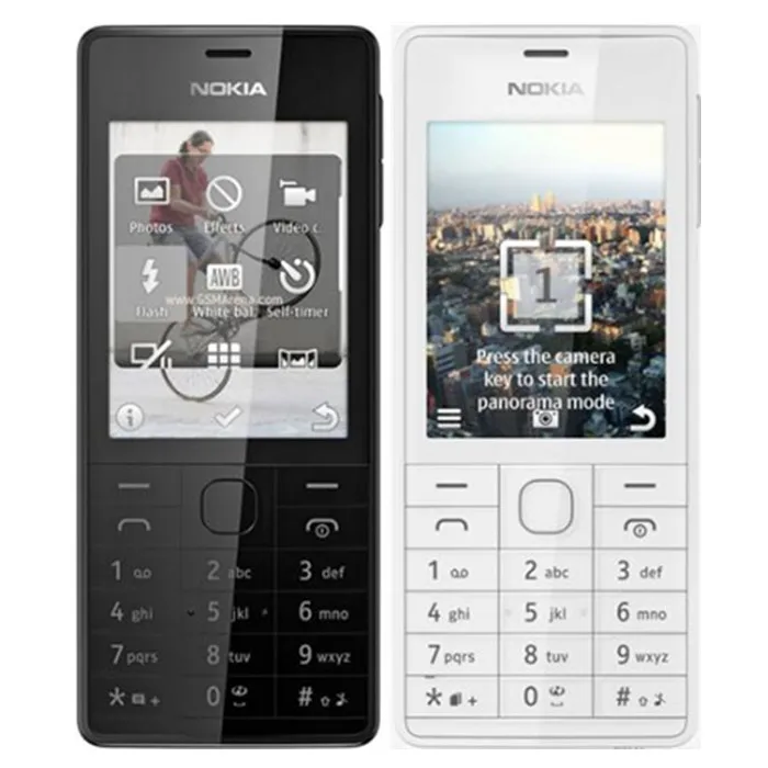 Разблокированный Nokia 515 2," 5MP одна SIM или две sim-карты камера с Иврит/английский/русский клавиатура телефон