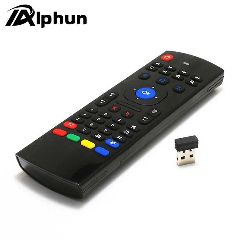 Alphun MX3 портативный 2 4G беспроводной пульт дистанционного управления клавиатура ler