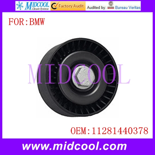 Новый ременный шкив использовать OE No. 11281440378 / 11 28 1 440 378 для BMW E46 E81 E83 E85 E87 E90 E91 |