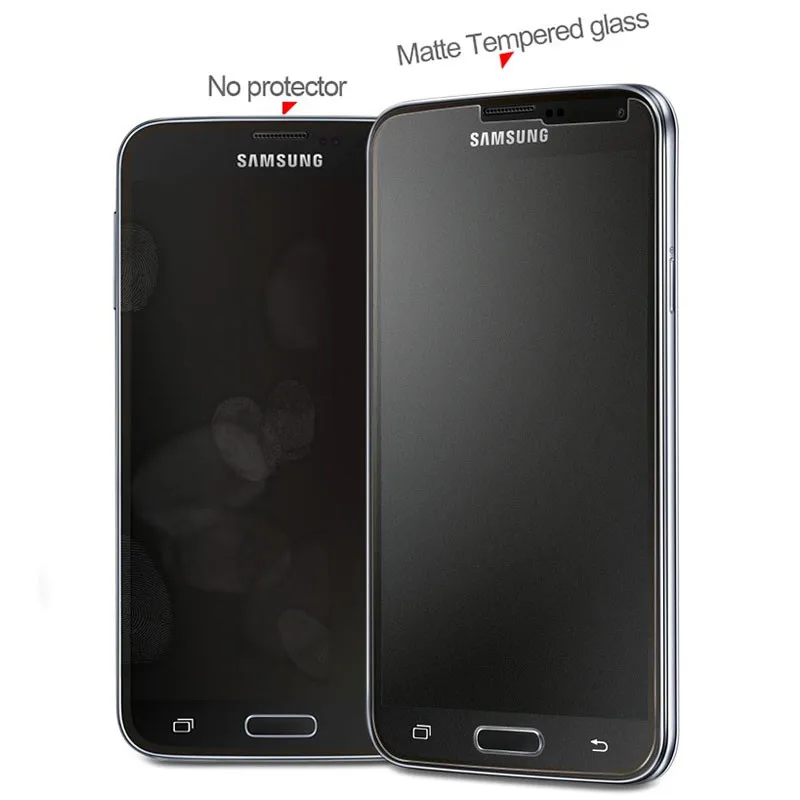 Закаленное стекло MicroData 2.5D для Samsung Galaxy S6 S7 S3 S4 Note4 5 матовая защитная пленка против