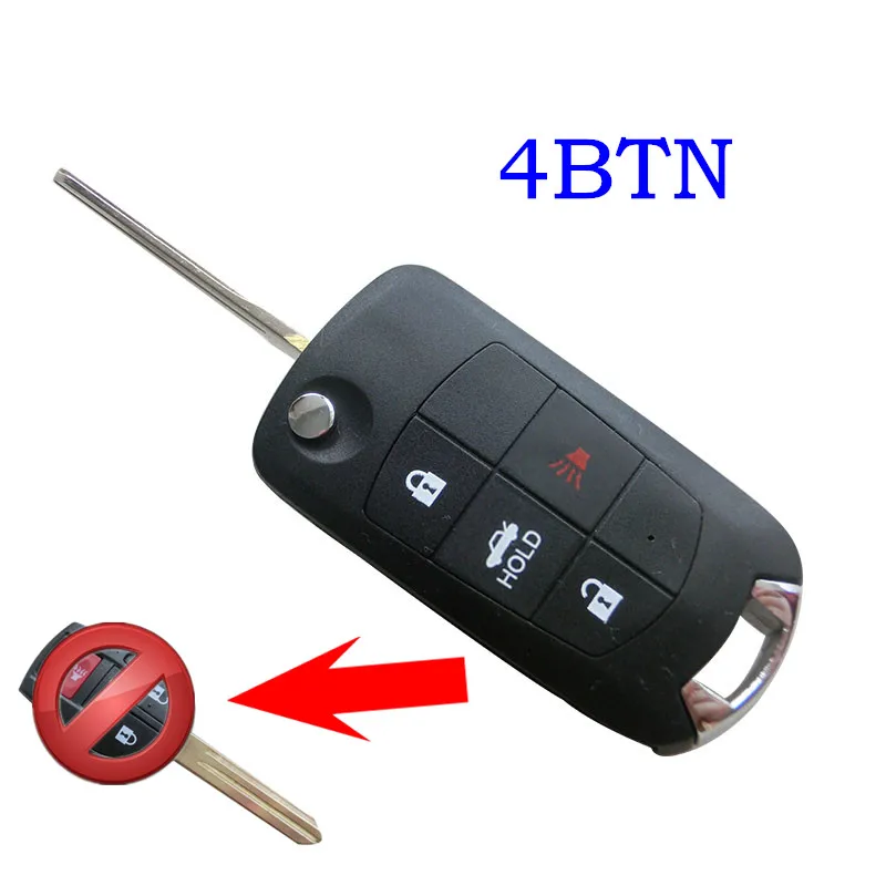 Чехол для ключа с дистанционным управлением Nissan Sentra Versa Altima 2 + 1/3 1|Ключ от авто| |