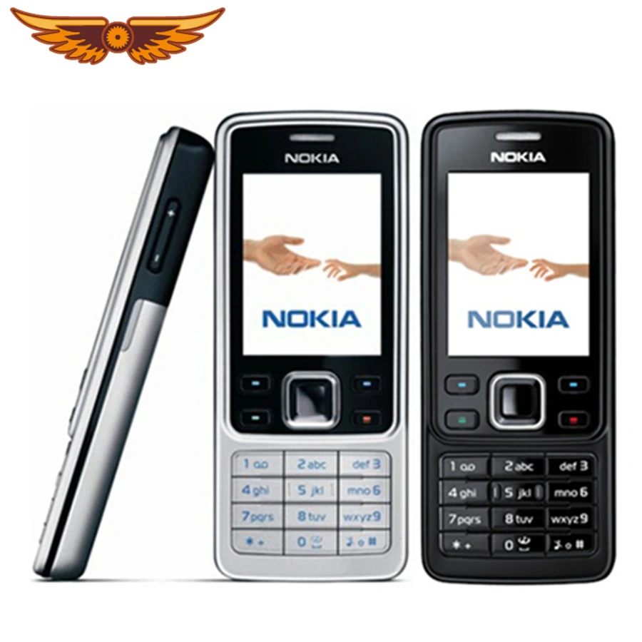 Nokia 6300 разблокированный мобильный телефон трехдиапазонный многоязычный русский и арабский язык и клавиатура! Дешевый классический