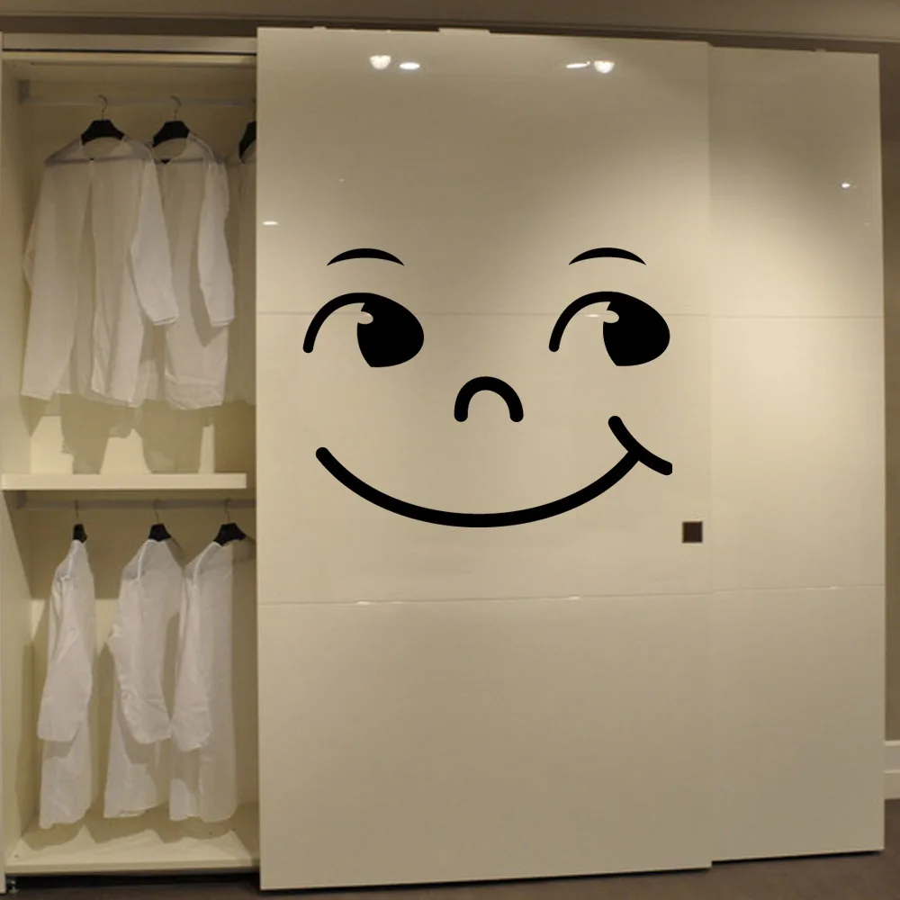 Настенные стикеры Smile для детской комнаты современные украшения спальни дивана