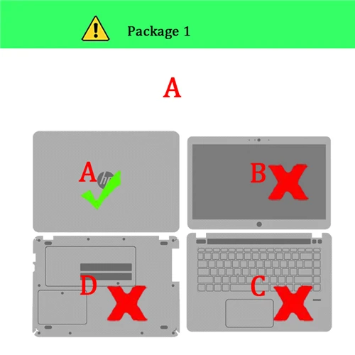Package-1 A Наклейки для ноутбука hp Probook 430 450 G4 G5 DIY Красочные Фото ноутбук защита кожи для hp Probook 440 G4 ноутбук наклейка - Цвет: Package-1 A