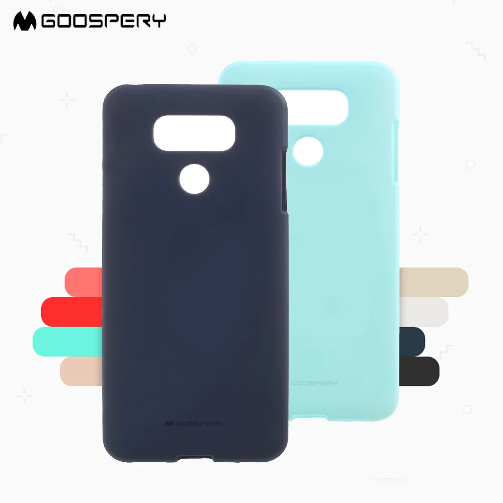 Новый для LG G6 чехол телефона Goospery мягкая на ощупь матовый K8 k350n K10 k420n k430 x Стиль k200ds