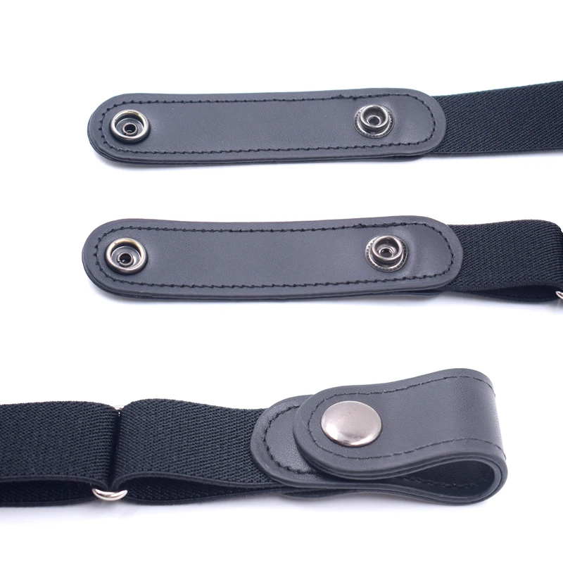 Пояс унисекс без пряжки эластичный для джинсов брюки платье Свободный пояс