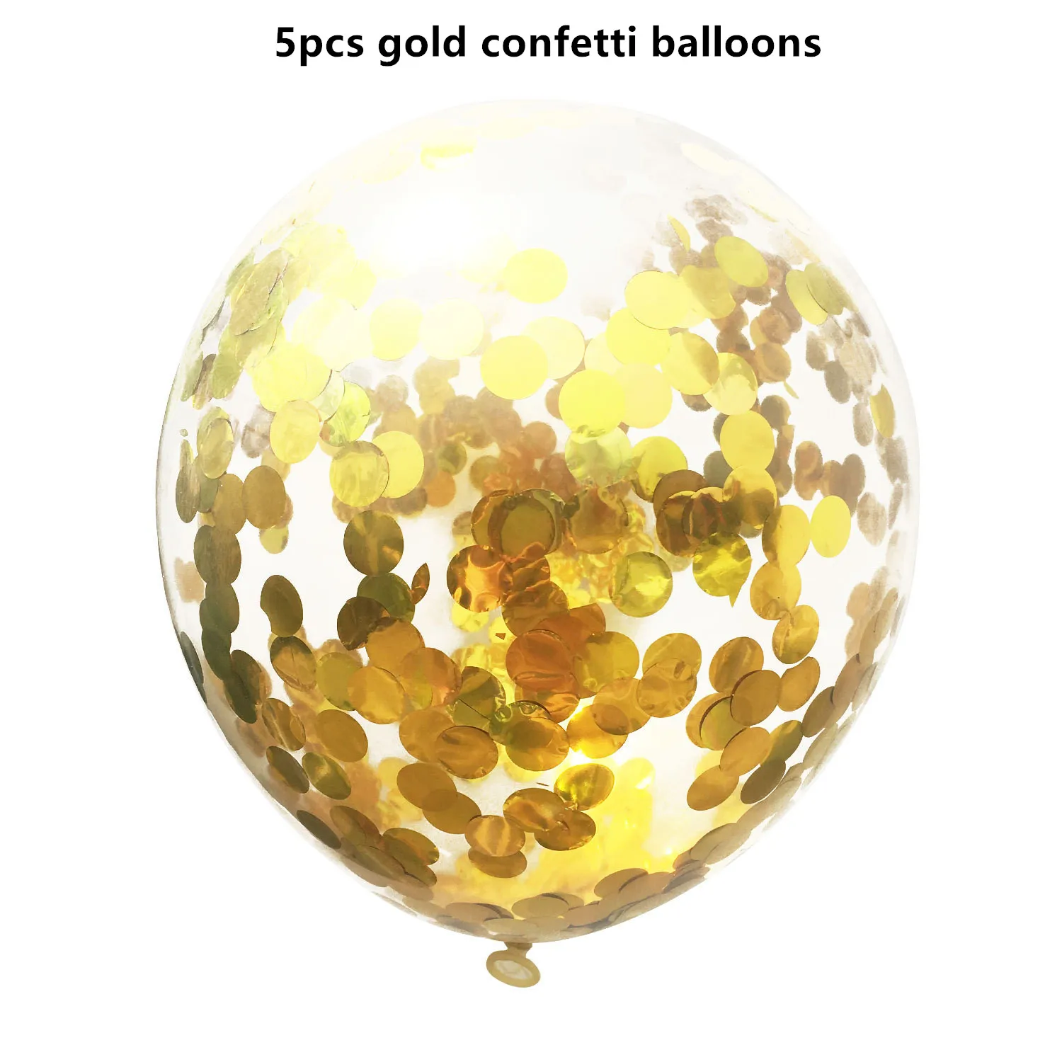 5pcs gold 15 шт./компл. 2nd звезды жемчужные латексные шары воздушные шары с конфетти для маленьких мальчиков и девочек до 2 лет День рождения Юбилей украшения - Цвет: 5pcs gold