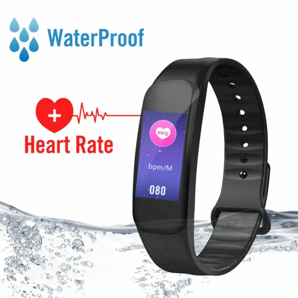 Android IOS smart sports wristband heart rate monitor | Электроника