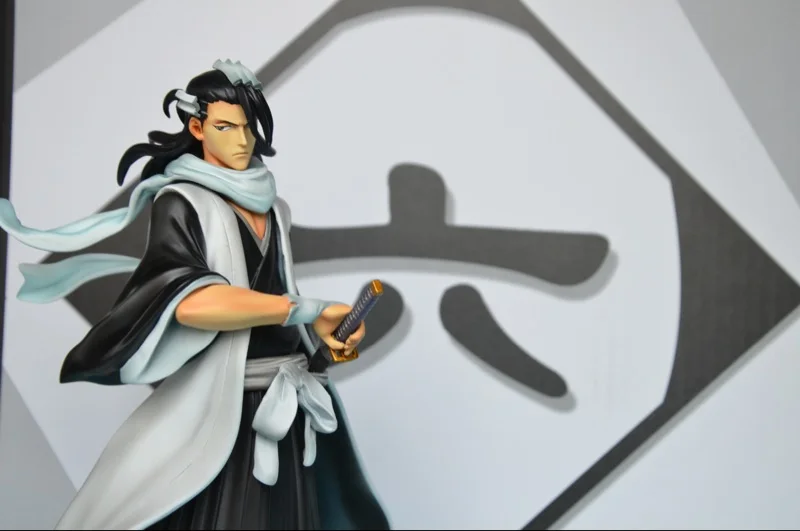 COMIC CLUB inlock модель место отбеливатель 28 см высота Kuchiki Byakuya gk смола статуя фигурка для коллекции