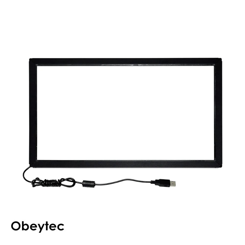 Obeytec 12.1&quot IR touch bezel overlay Wide Screen Multi (6 points) USB port Support Size customize | Компьютеры и офис