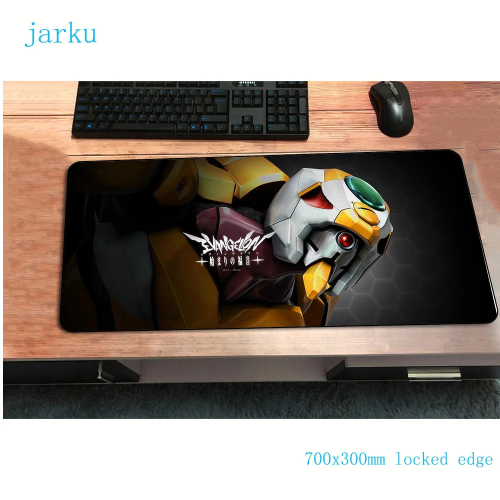 Neon Genesis Evangelion Коврик для мыши, лучший игровой коврик для мыши 700x300 мм, геймерский коврик для мыши, коврик для мыши, клавиатура, компьютерная мышь, ноутбук, игровые коврики