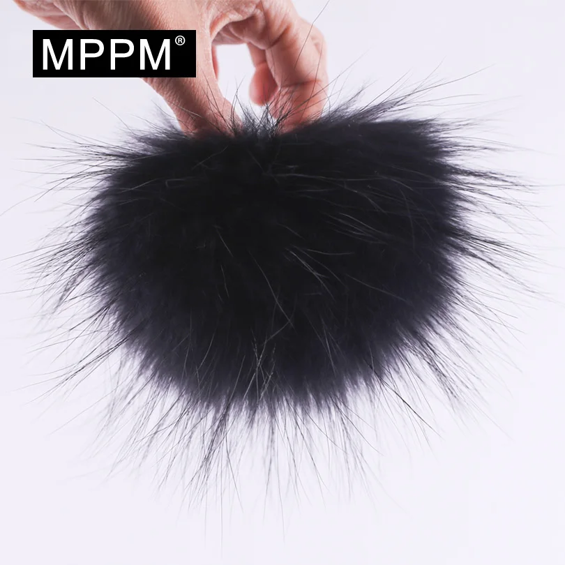 Помпоны из меха енота 19 20 см 21 22 см|raccoon fur ball|fur ball for hathat |