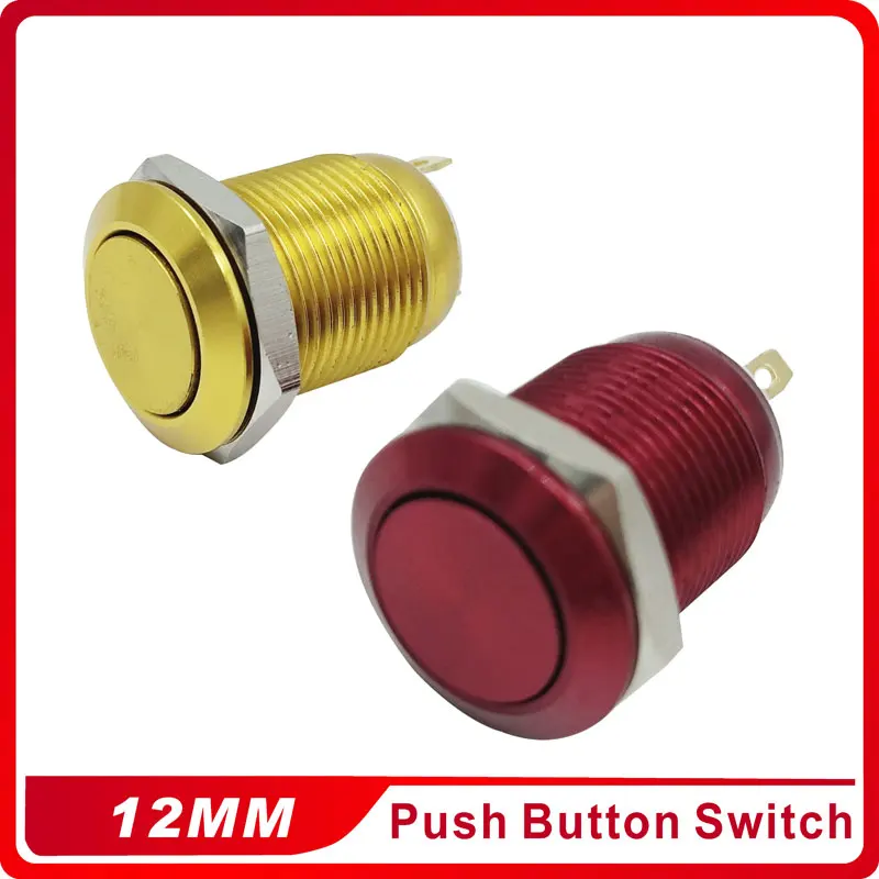 12 мм Мгновенный самовозвратный плоский Водонепроницаемый Алюминиевый