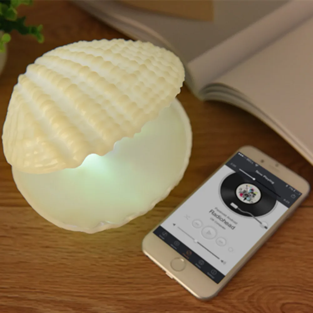 Светодиодный музыкальный ночник YIYANG 7 цветов беспроводной bluetooth проигрыватель