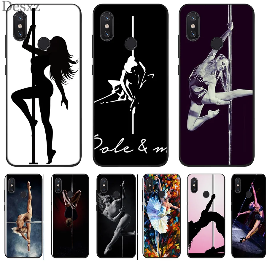 Чехол для телефона Pole Dance Dancing Fitness раскрашенный вручную чехол Xiaomi Mi 6 8 Lite A1 A2 5X 6X F1