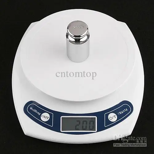 7Kg/1g electronic Scales kitchen Weighing scale WH series multi-unit white for food weighing H4026 | Инструменты