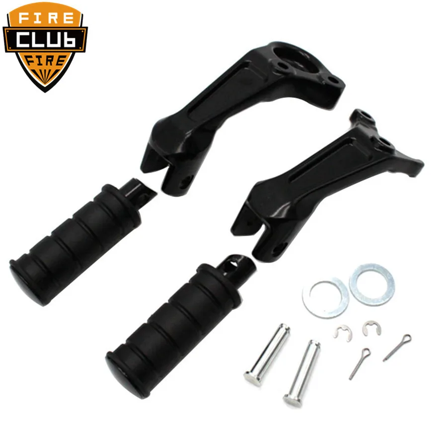 

Для победы 2017 октановые черные подножки для пассажира подножки для ног кронштейн